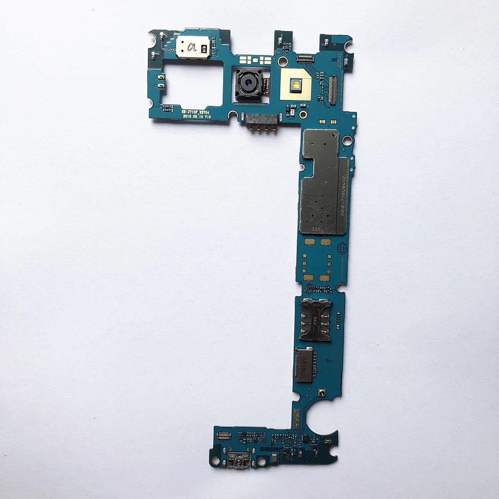 Unlocked For Samsung Galaxy J320F J500F J510F J700FJ701F J710F J400F Motherboard  Single SIM or Dual simcard QC test  woriing%