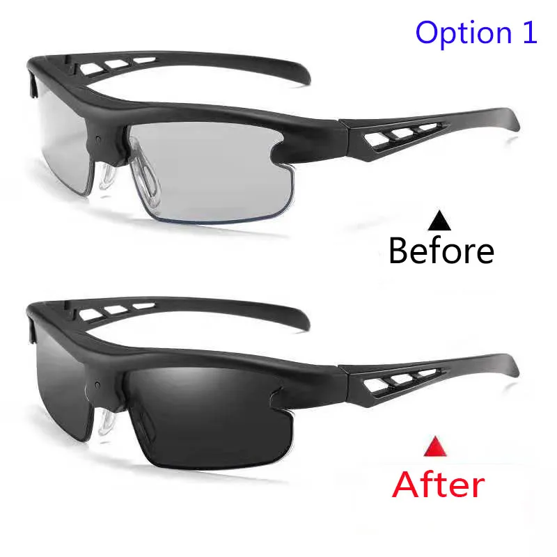 Luxury Smart Glasses Sunglasses New Technology Auto Color Change Screen lens Intelligent Sunglasses Flexible Folding UV Protect