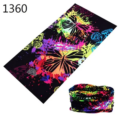 Multi-color Seamless Bandanas Headwear Scarf Magic Headband Face Mask Tubular Wrap Bicycle Headscarf Frauen Schal