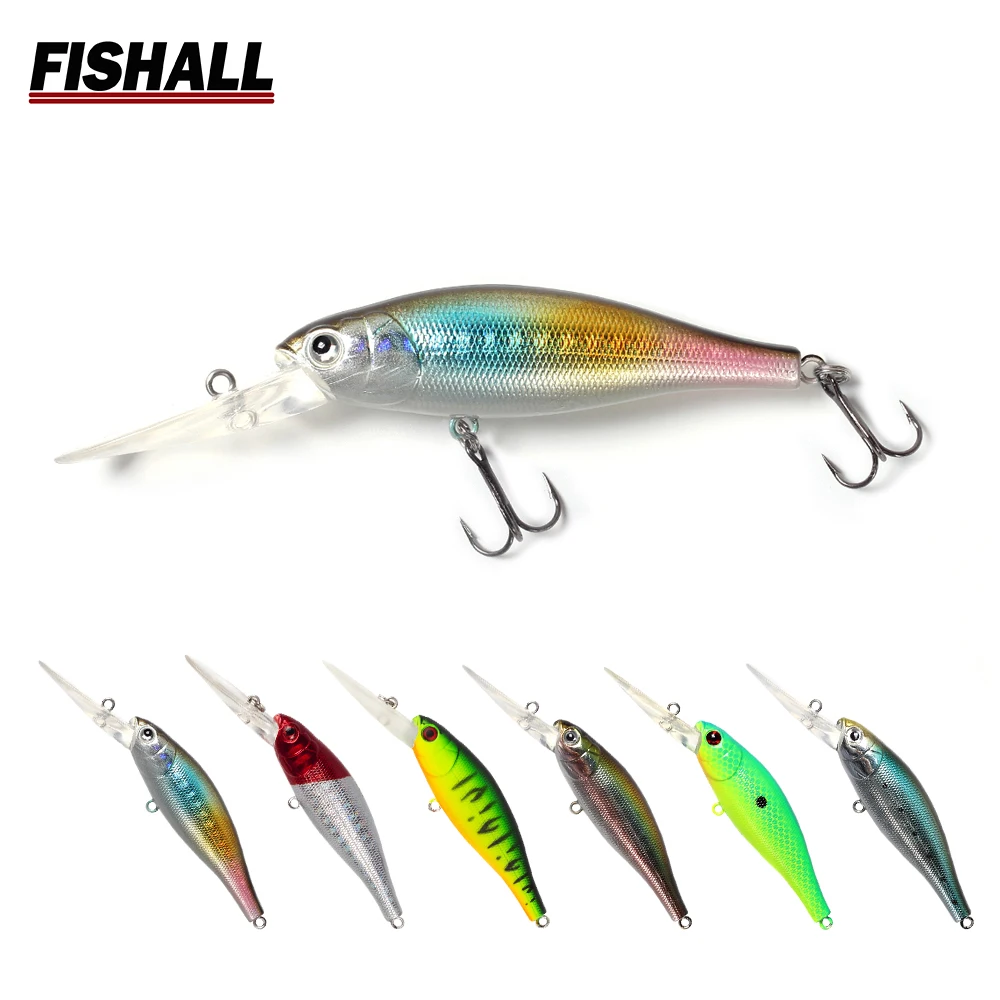 

Указка 60XD Deep Diver Minnow Shad 60 мм 7 г Глубина Плавания 2,0 м Рыбная приманка вобблер для окуня щуки