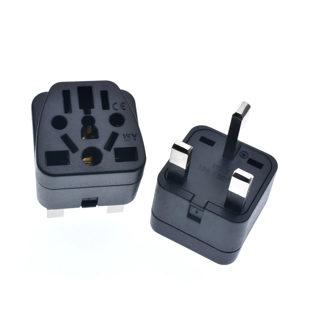 UK Adapter Type G Universal EU US AU Italy Switzerland to Singapore Malaysia Travel Plug AC Power Socket Charger