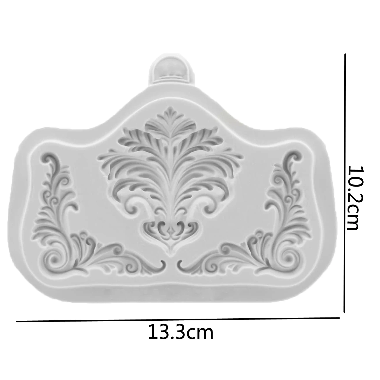 Totem,Rococo Corners & Crest Silicone Mold Fondant Cake Decorating Mould Sugarcraft Chocolate Baking Tool For Cake Gumpaste Form