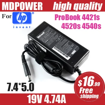 19V 4.74A HP ProBook 4421s 4520s 4540s Pavilion DV3 DV4 DV5 DV6 8560p 8540w, 노트북 전원 AC 어댑터 충전기 