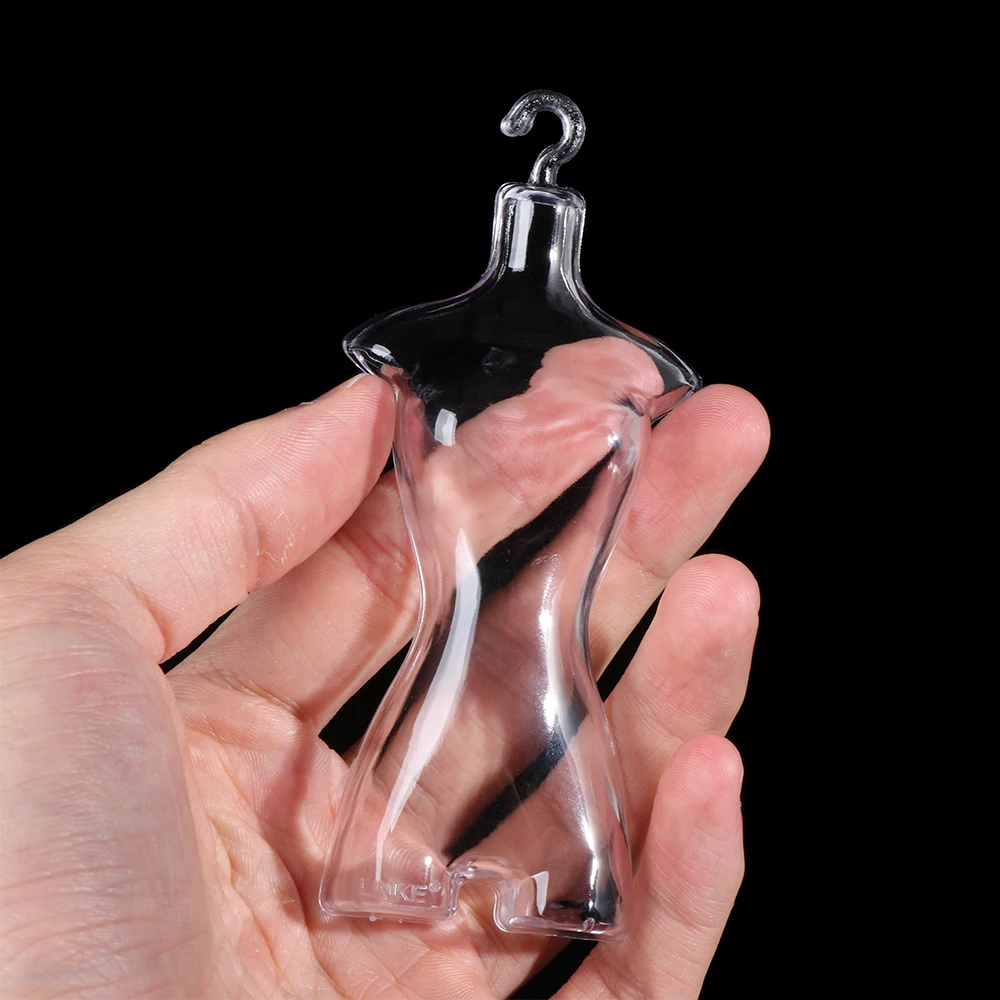 Transparent Mannequin Hollow Model hanger Stand Rack Holder for Dolls Girls Fantasy Doll Display Holder Dress Clothes Gown