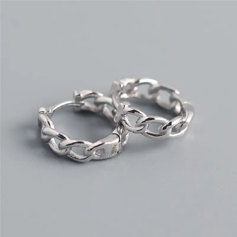 WANTME Pave CZ INS Luxury Olive Branch Leaf Stud Earrings for Women Real 100% 925 Sterling Silver Teen Gift Fine Hoop Jewelry - Image 11
