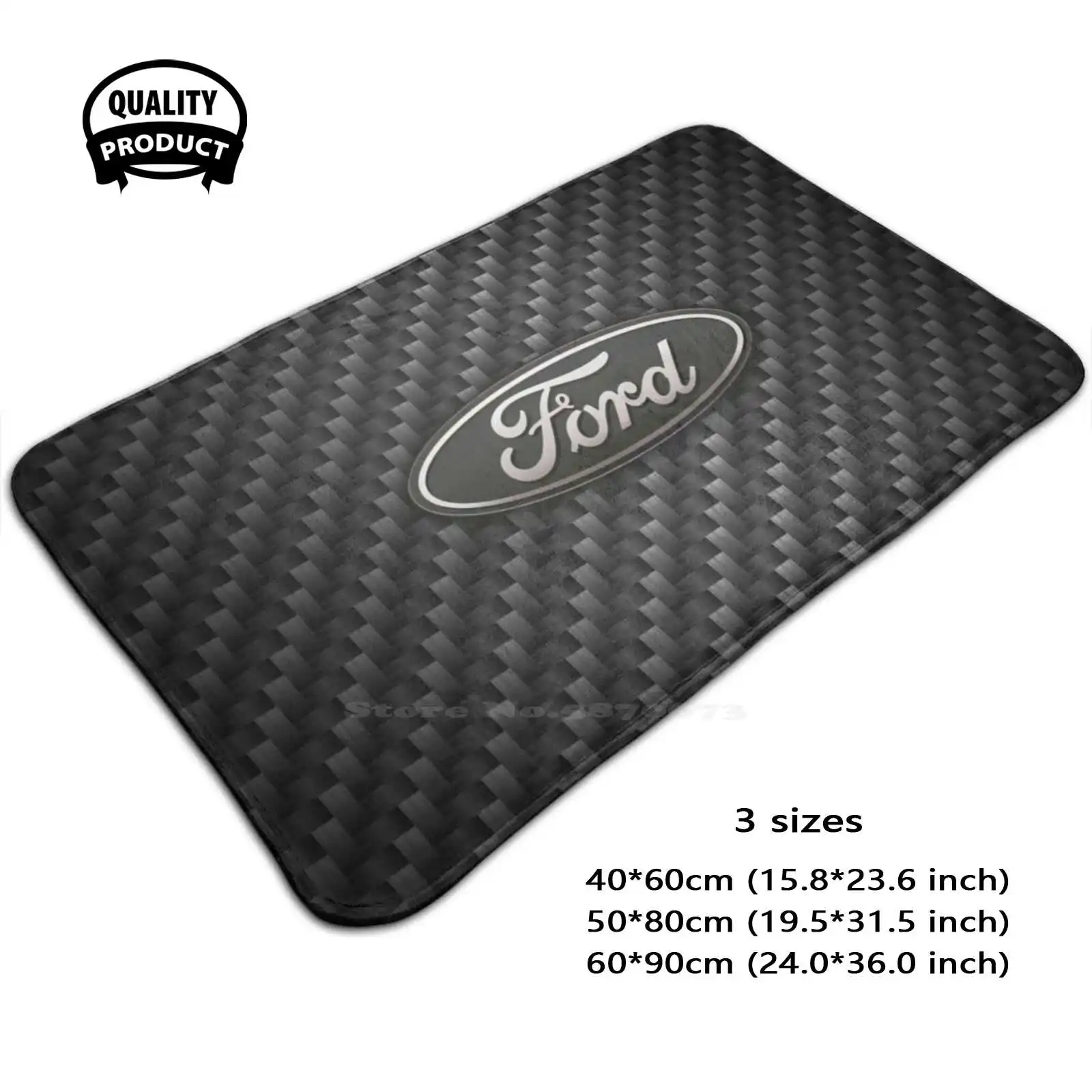 Carbon Fiber Soft Cushion Home Carpet Door Mat Car Rug Fiber Abstract Dark Forged Carbon Automobile Vehicle Sports Car Love