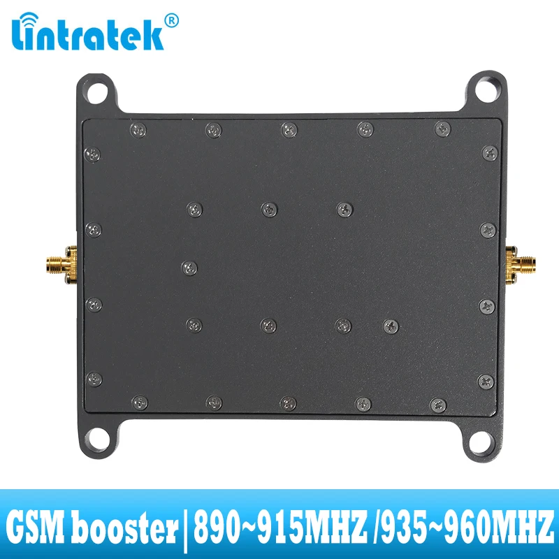lintratek Mobile Cell Phone Signal Booster 2G GSM 900MHz cellular Repeater communication amplifier with Yagi and whid  antenna