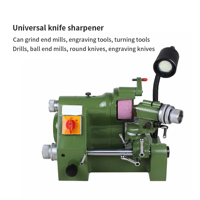 220V High Precision U2 Sharpener Carving knife CNC Multi Function Grinder Wheel Milling Cutter Machining Center Tool Drill