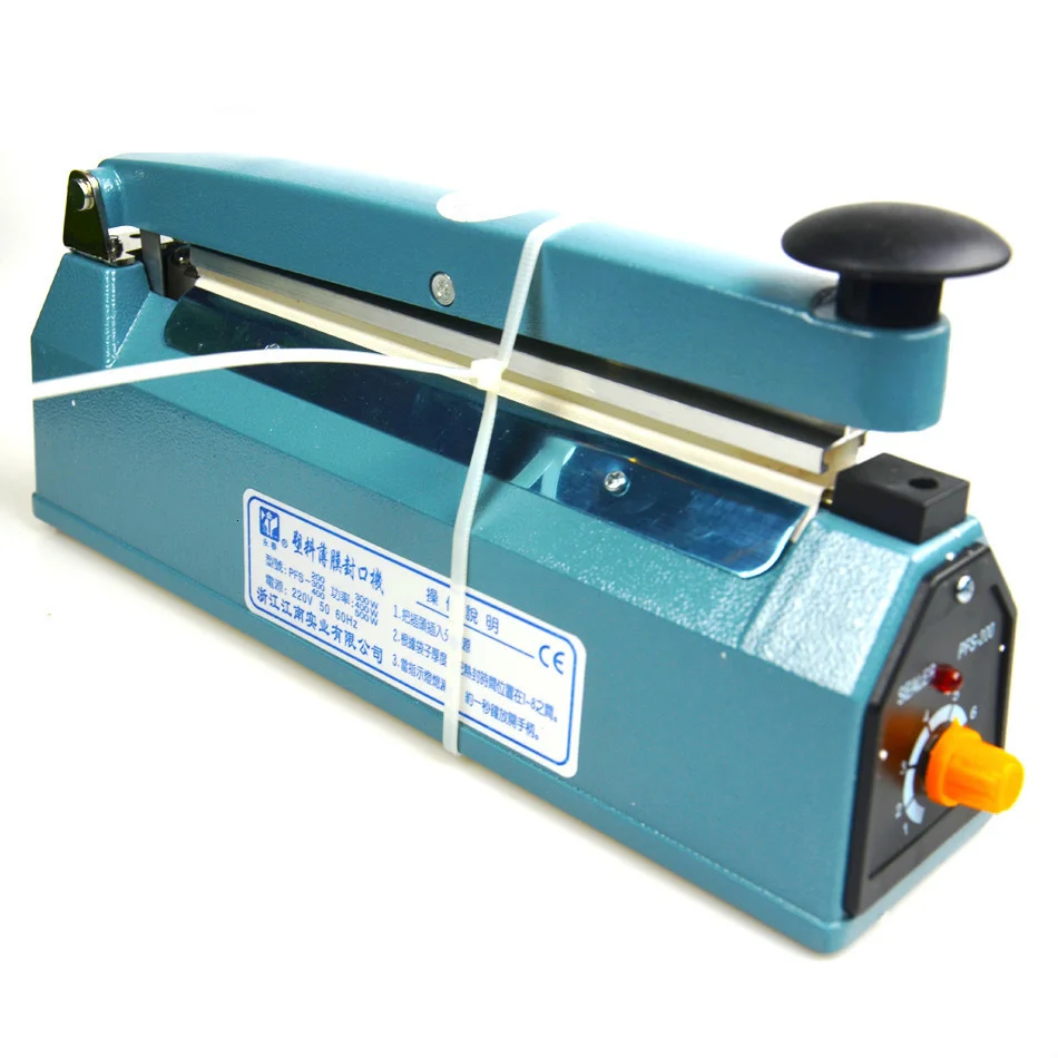 PFS-200 Impulse Quick Fast Plastic PVC Bag Sealing Machine Sealer for Food Medical Packaging Packing Manufacturing Industry