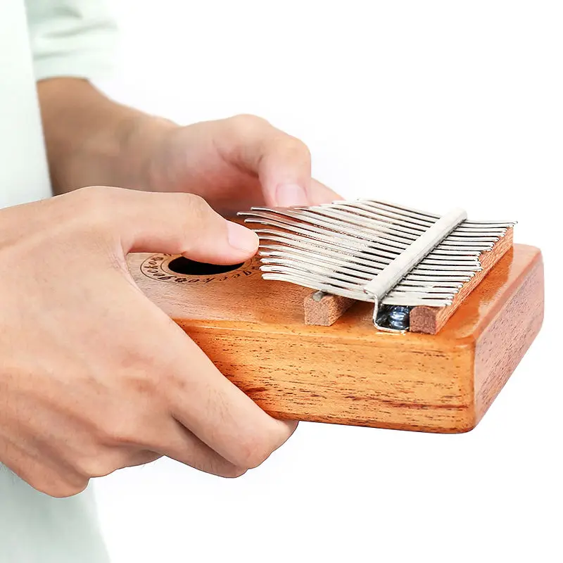 

17 Button Kalimba Thumb Piano Acacia 17-tone KALIMBA Portable Instrument Solid Wood Entry Beginner Finger Piano 17 Key Kalimba