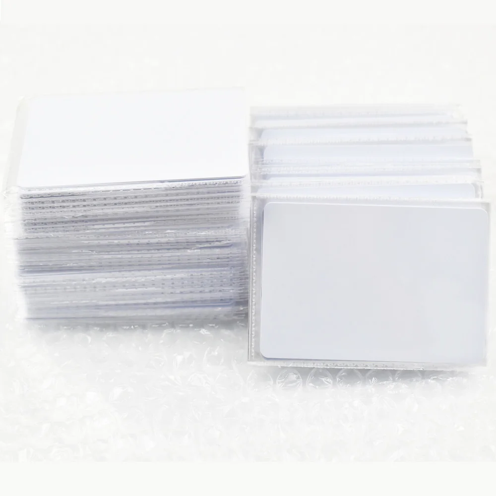 10pcs/Lot EM4305 T5577 125Khz Blank White RFID Rewritable Cards Copy Rewritable Writable Rewrite Duplicate