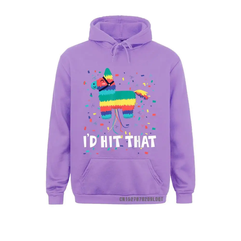 I'd Hit That Pinata Funny Cinco De Mayo Mexican Party Hoodies 2021 Fashion Sweatshirts Printed Long Sleeve Mens Hoods