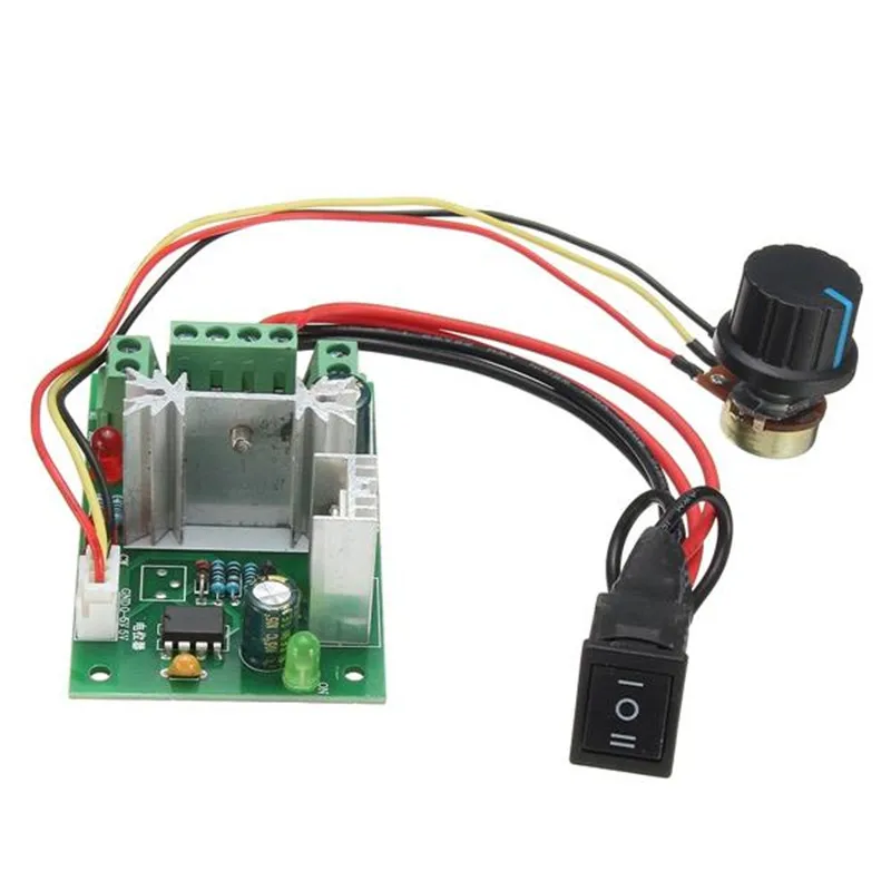 DC 6-30V 10A 200W PWM Motor Speed Controller Regulator Reversible Control Forward / Reverse Switch Motor Controller