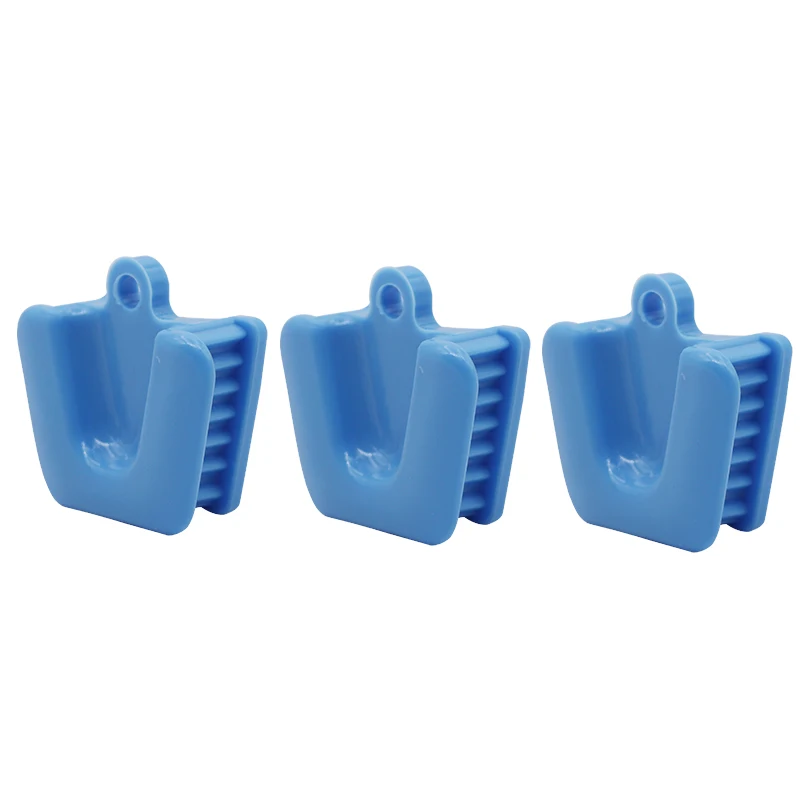 3 Pcs/set Medium Dental Occlusal Pad Mouth Prop Bite Rubber Retractor Dentist Materials Device Dental Oral Hygiene Care Tool