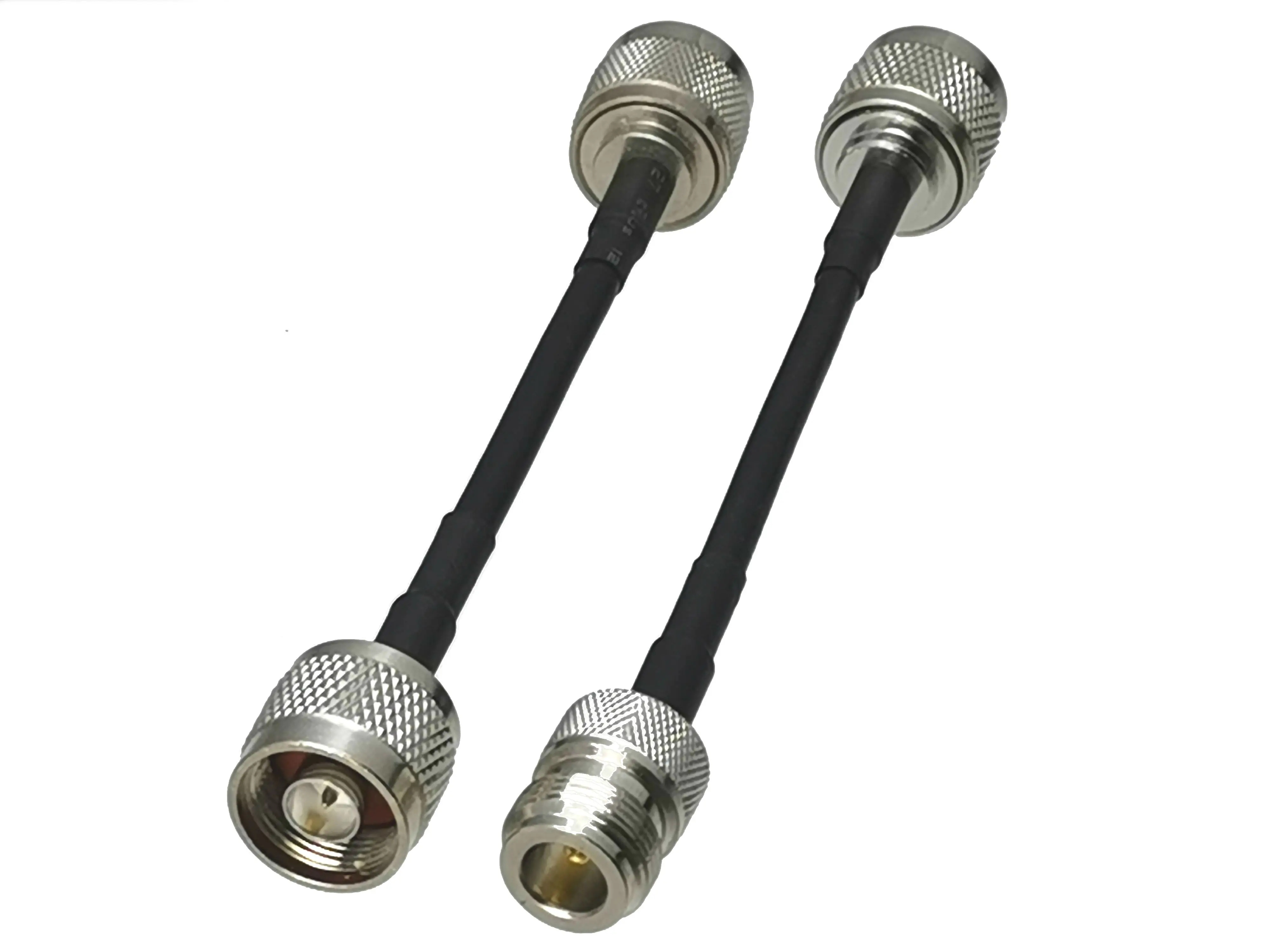 1Pcs RG58 N Male plug to N Male & N Female jack Connector RF Coaxial Jumper Pigtail Cable 6inch~10FT