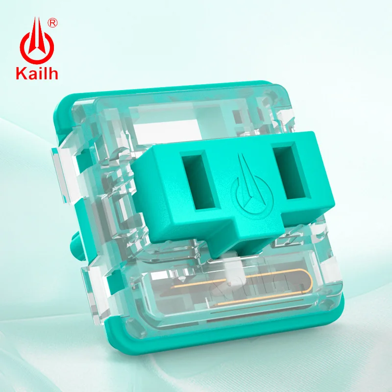 Kailh-مفتاح لوحة مفاتيح شوكولاتة منخفض المستوى ، مفتاح RGB SMD kailh ، لوحة مفاتيح ميكانيكية ، أبيض ، حساسية يدوية ، مفاتيح روبن #4