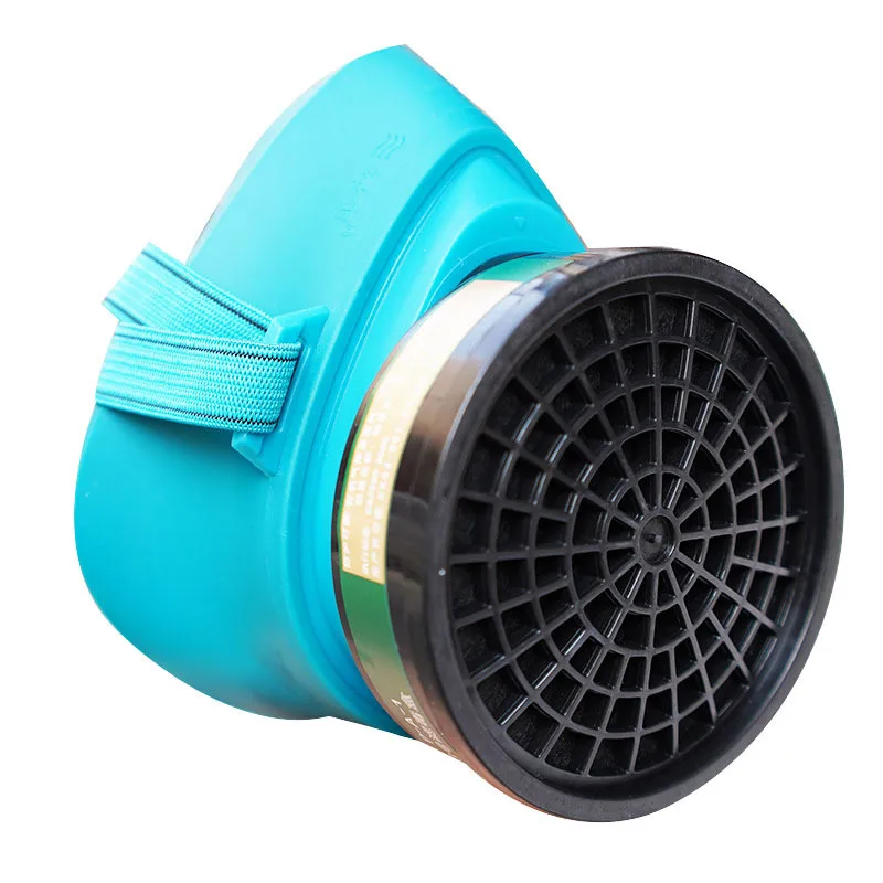 Gas Mask With Filter For Painting Spraying Face Protection Chemical Respirator Anti-Dust Half Facepiece