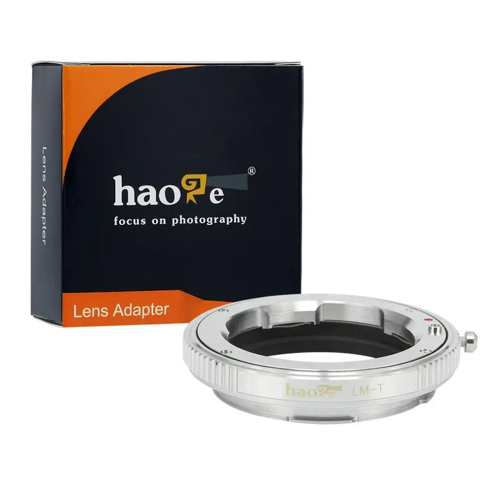 

Haoge Manual Lens Mount Adapter for Leica M LM, Zeiss ZM, Voigtlander VM Lens to Leica L Mount Camera