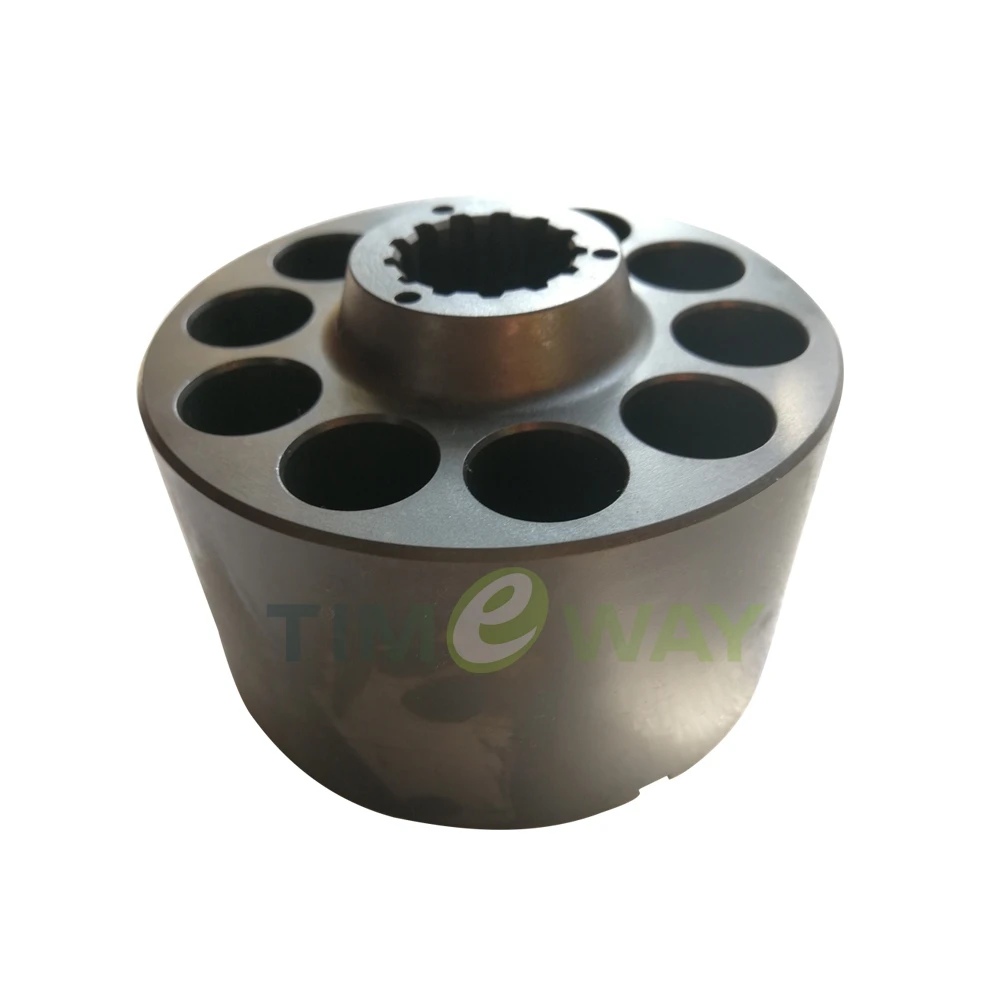 PVD Hydraulic Pump Barrel PVD-1B Cylinder Block Piston Shoes Set Plate for Nachi PVD-1B-28P PVD-1B-34P PVD-1B-28P