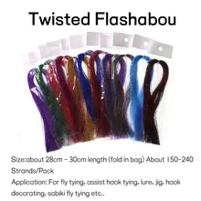 Holographic Fly Tying Tinsel 4 Packs #4