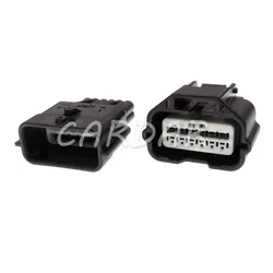 1 Set 12 Pin 7282-8854-30 7283-8854-30 Automotive Air Flow Meter Plug AC Assembly Waterproof Sealed Cable Socket For Nissan