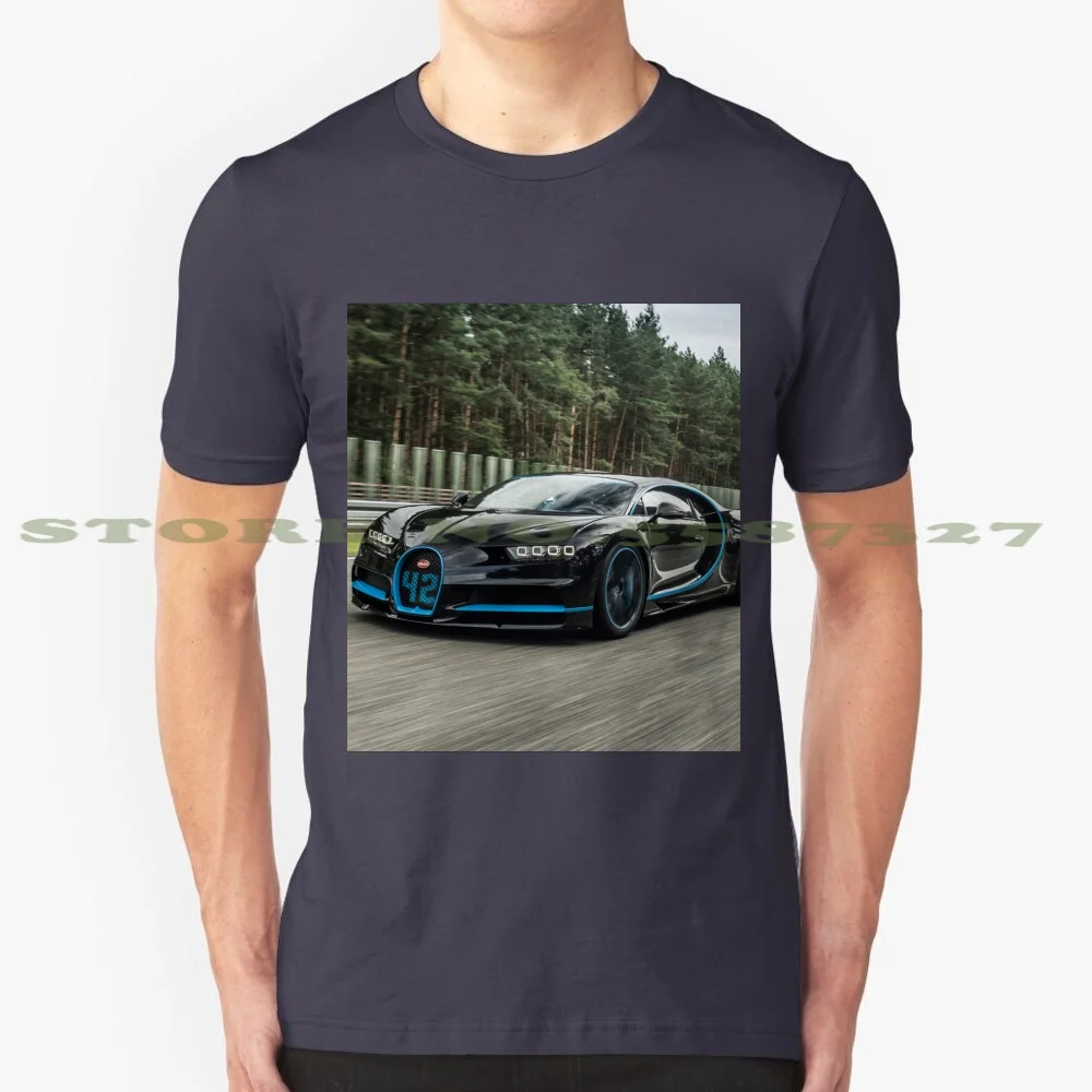 Buggati Chiron High Quality 100% Pure Cotton T-Shirt Hyper Jdm Turbo Cars Italian Supercar