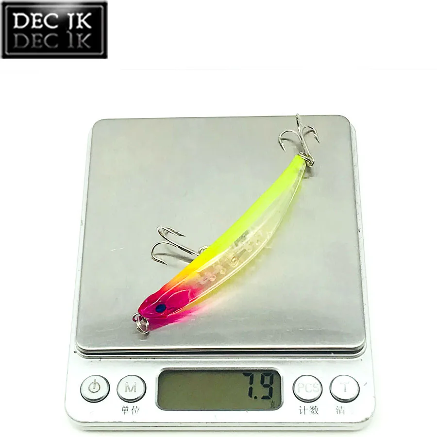 1PCS Topwater Hard Plastic Bent Pencil Fake/Artificial Bait For Pike Trout Swimbait Sea Wobblers Fishing Lures China Floating