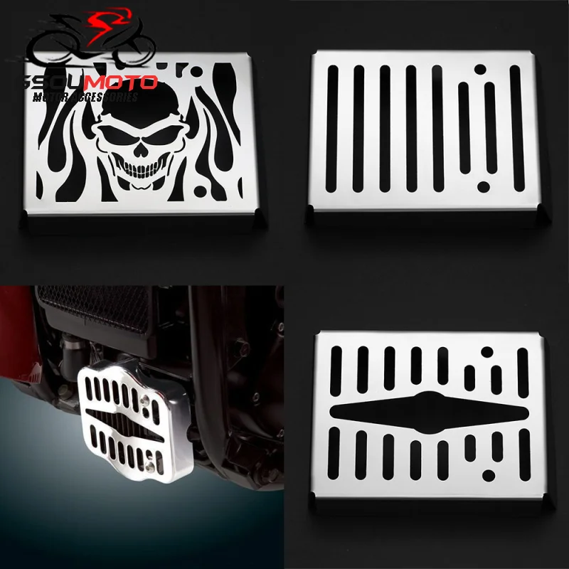 Motorcycle Voltage Regulator Stainless Rectifier Grill Cover Guard Protector For Kawasaki Vulcan VN900 VN 900 Custom Classic LT