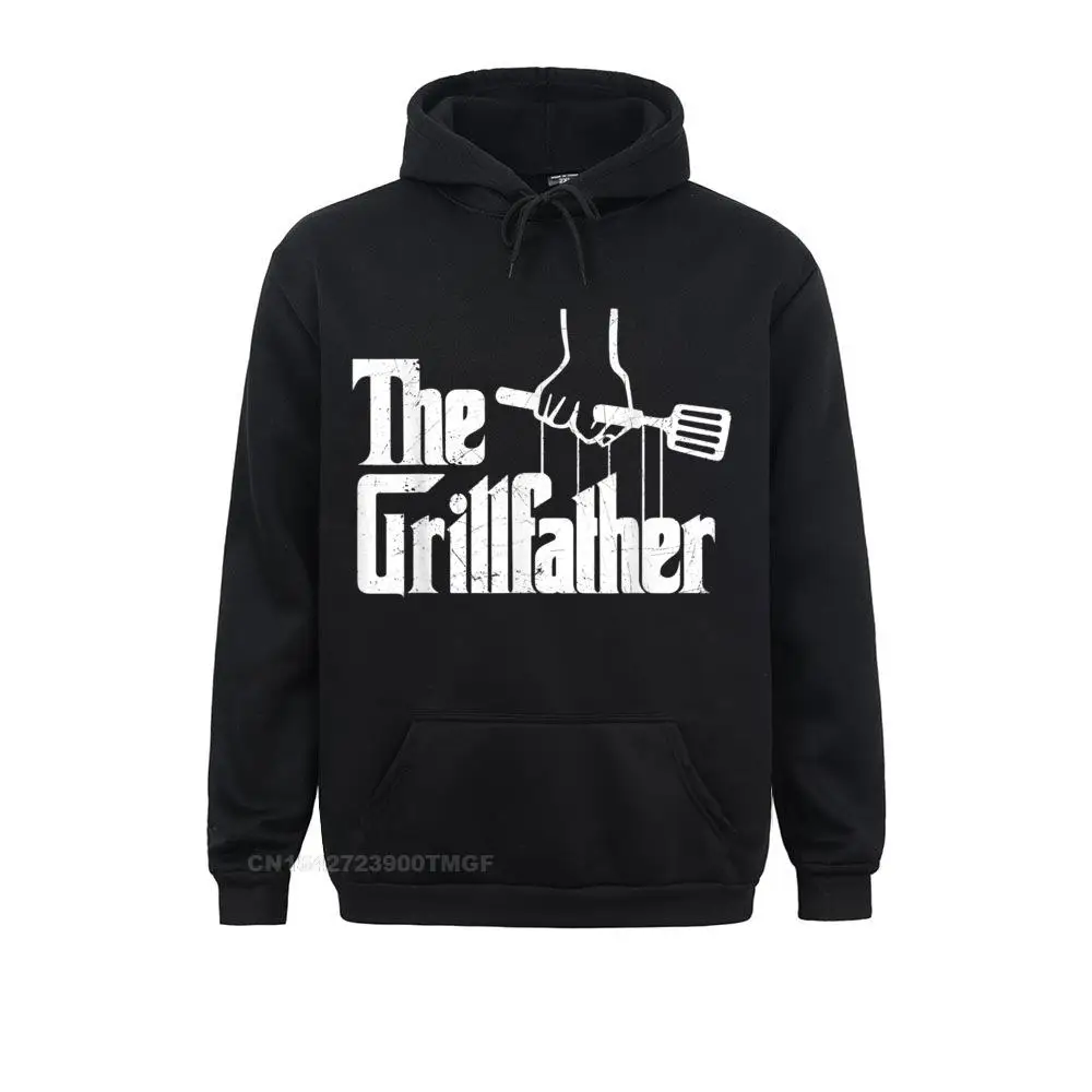 Mens The Grillfather Dad Chef Grilling Grill Master BBQ Sweatshirts For Men Casual Summer/Autumn Hoodies New Arrival Hoods