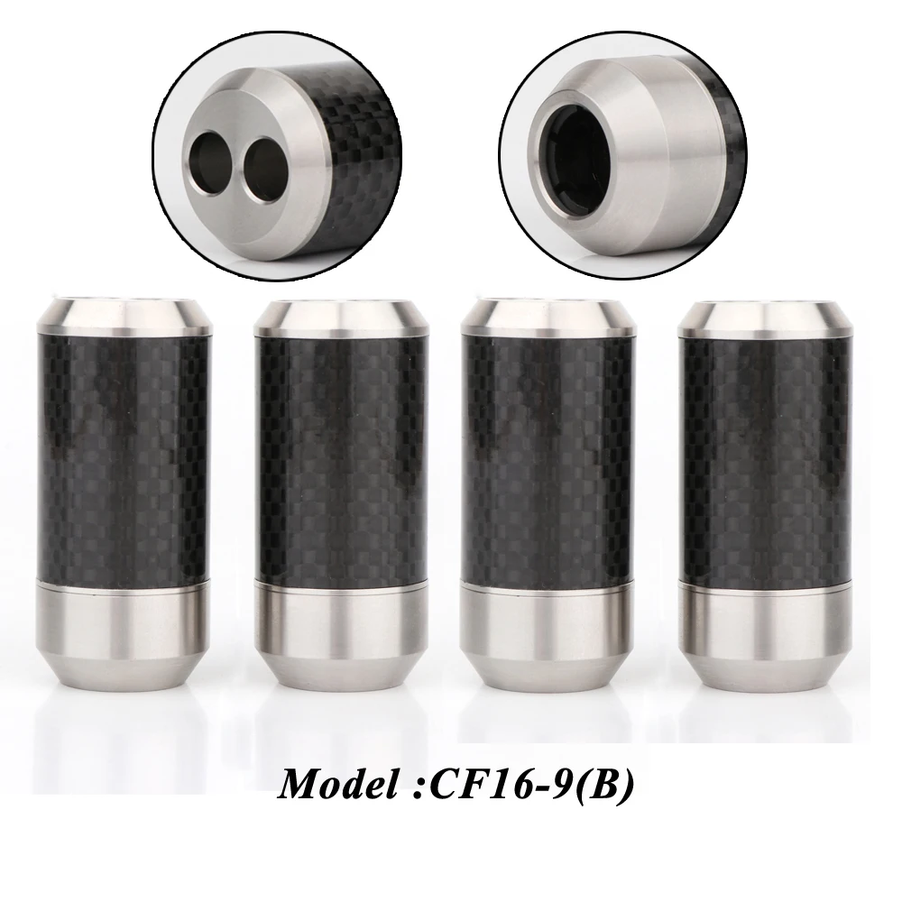 Preffair 304 Stainless Steel Carbon Fiber Pants Boot Y Splitter 1 to 2 Pant With Audio Speaker Cable Splitter Connector