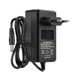 Adaptador convertidor de 12V 2.5A AC 100V-240V DC 12V 2.5A 50/60Hz 1000mA fuente de alimentación 1 metro EU UK AU US enchufe para sistema de cámara CCTV