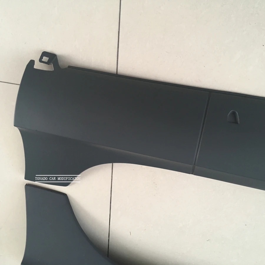 GOLFLIATH R32 styling PP unpainted car side skirt bodykit apron for VW golf MK5 2005-2009