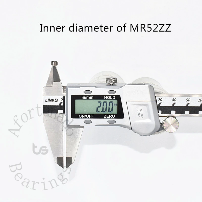 MR52ZZ 2*5*2.5(mm)  Bearing 10pcs chrome steel Metal Sealed High speed Mechanical equipment parts