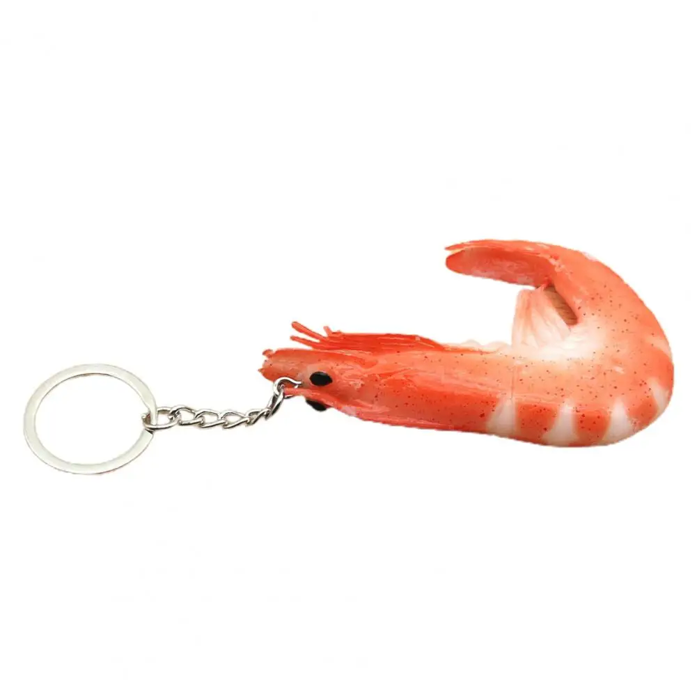 Simulatie Prawn Speelgoed Pretend Play Sleutelhanger Hanger Diy Decoratie Hoge Simulatie Eten Play Model Keuken Scène Grappig Speelgoed