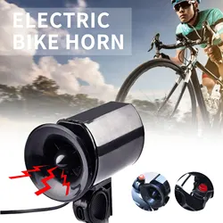 Bike Horn 142dB Bicycle Electronic Bell Police Siren Bicycle Handlebar Alarm Ring Bell Cycling Accessories