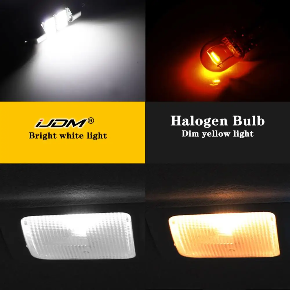 iJDM White Canbus led Car interior lights Package Kit for 2013 2014 2015 2016 2017 2018 2019 Mazda CX-5 CX5 led interior lights