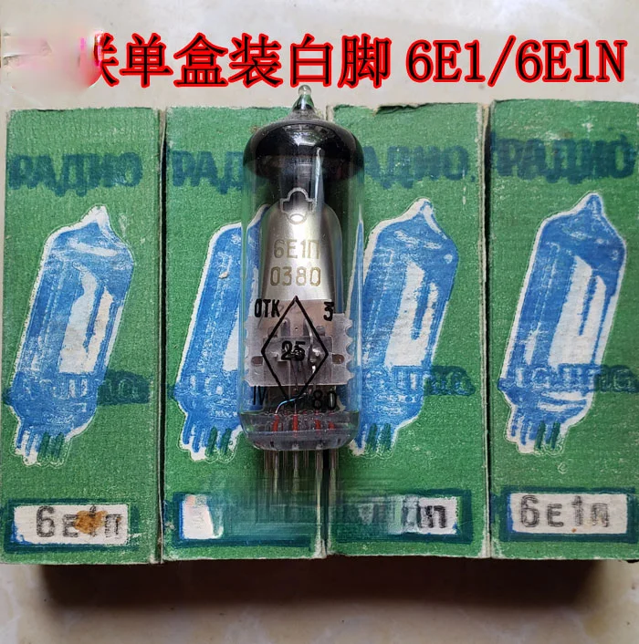 Imagem -02 - Tubo Indicador do Olho do Gato Caixa Original Tubo 6e1n 6e1 em Vez do Tubo Em80 Em81 1pc