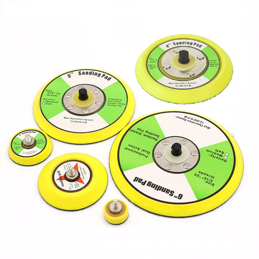 

Professional 5" 125mm DA Orbital Sanding Pad Plate 5/16" Backing Plate Hook And Loop Sanders Disc Air Polishers polishing pad