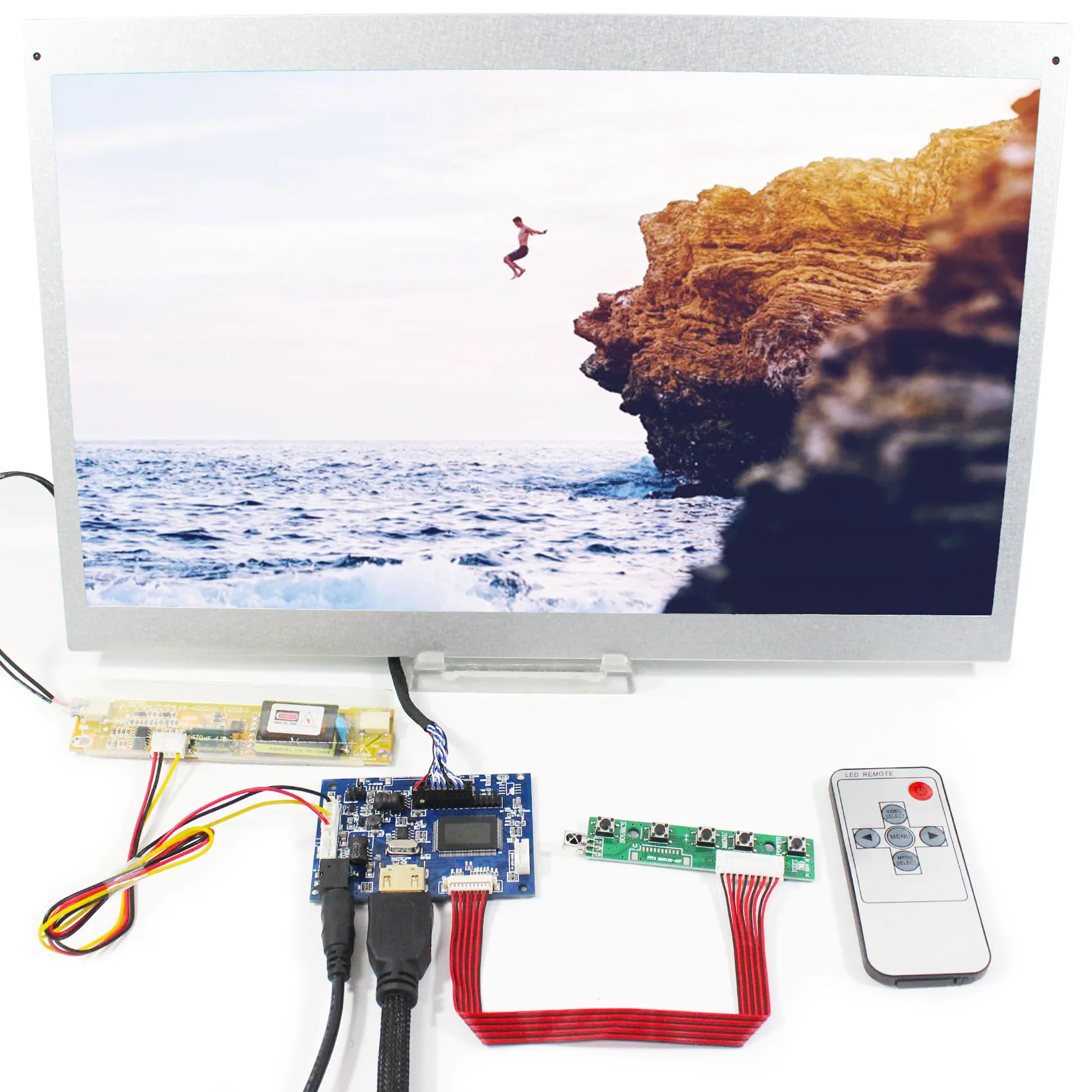 HD MI LCD Controller Board 2660H 15 in M150EW01 V0 1280X720 LCD Screen