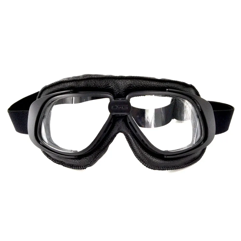 Bjmoto Retro Vintage Pilot Goggle Motorcycle Motorcross offroad bike Driving Scooter eyewear goggles glasses