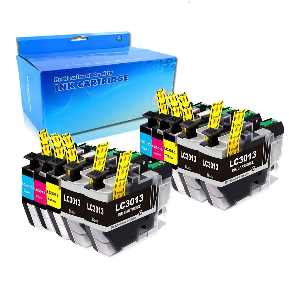 10PK LC3013 ink Cartridge Compatible for Brother MFC-J491DW MFC-J497DW J690DW J895DW