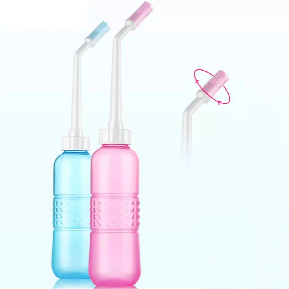 Portable Butt Washing Bidet Handheld Toilet Bidet Baby Ass Cleaner 560/450ML Sprayer Bathroom Pregnant Women Washing Bottle