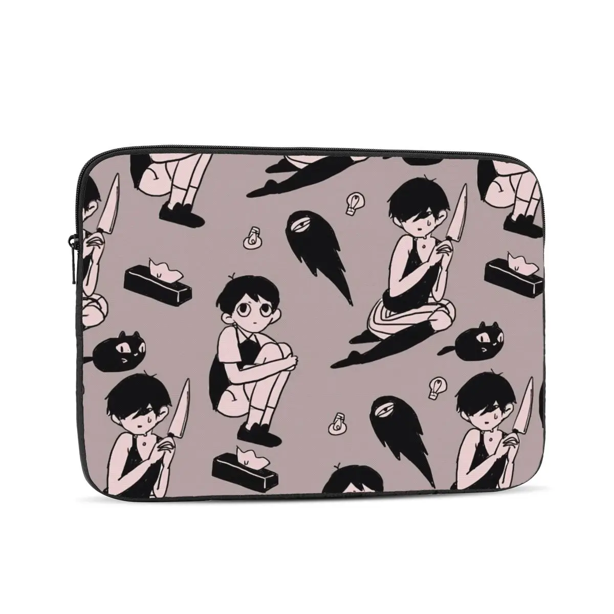 OMORI Computer ipad Laptop Cover Case17 15 13 12 10 Inch Laptop Sleeve Bag Portable Cover Fundas Pouch