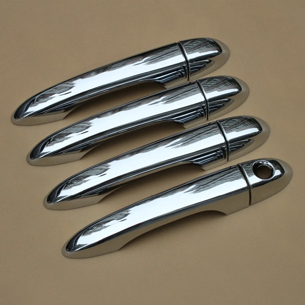 

Chrome Door Handle Cover For Jeep Cherokee KL 2014 2015 2016 2017 2018 2019 2020 2021 Styling Accessories Part