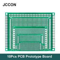 10Pcs PCB Prototyp Platine Universal Stripboard Prototyping Einzigen Seite 2x8 3x7 4x6 5x7 6x8 7x9 8x12 9x10 Löten