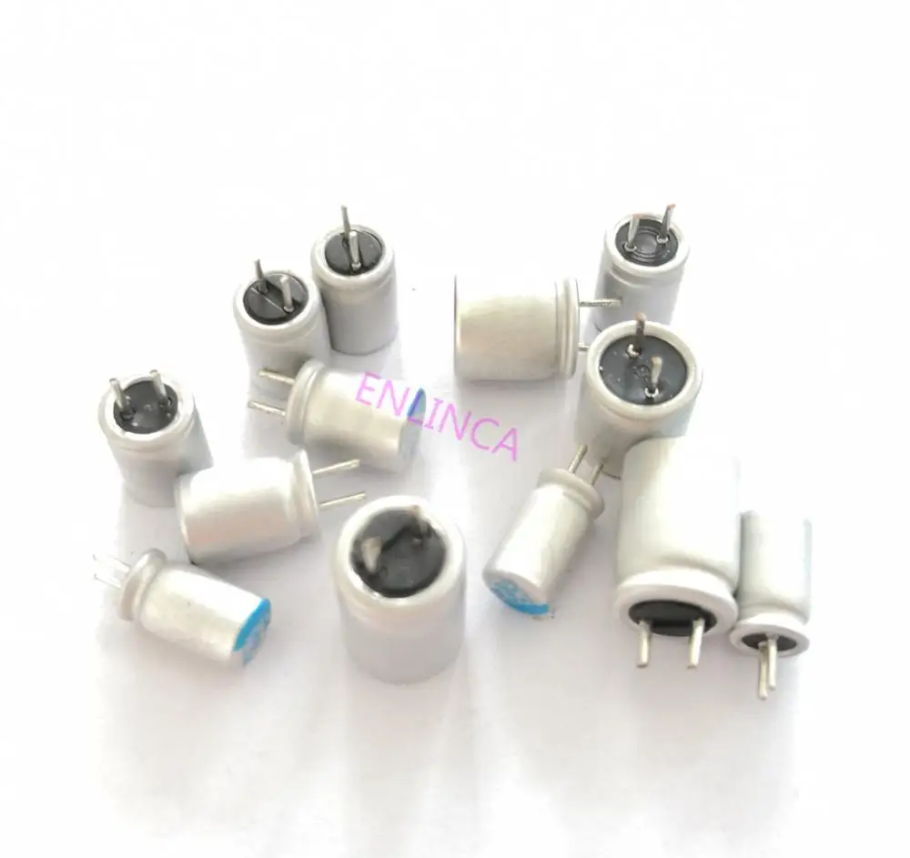 

5pcs 25V 10UF 6.3*6 solid capacitor 25V10UF