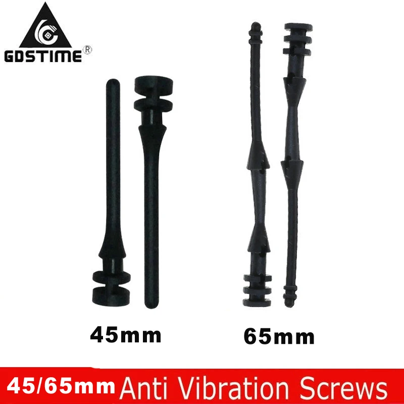 500 Pcs 45mm 65mm Computer Components PC Case Fan Screw Pin Rivet Rubber Anti Vibration Rubber Mounts Silicone Screws