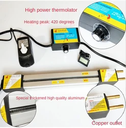 Piegatrice acrilica di 30/60/125/180/250CM per i piatti di plastica organici, macchina acrilica del dispositivo di piegatura del bordo di plastica del PVC