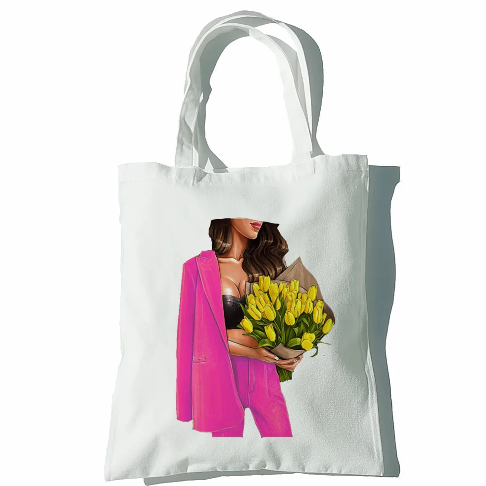 Bolsos divertidos de girasol para chica, bolsos de hombro para mujer, bolso de compras informal Y2K, bolso de lona elegante para mujer, envío directo