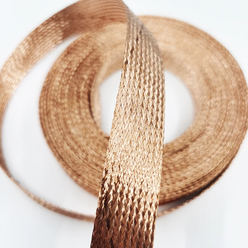10M copper Shield network 2mm-20mm cable sleeve braided Anti-interference for Power, audio, speaker Metal sheath
